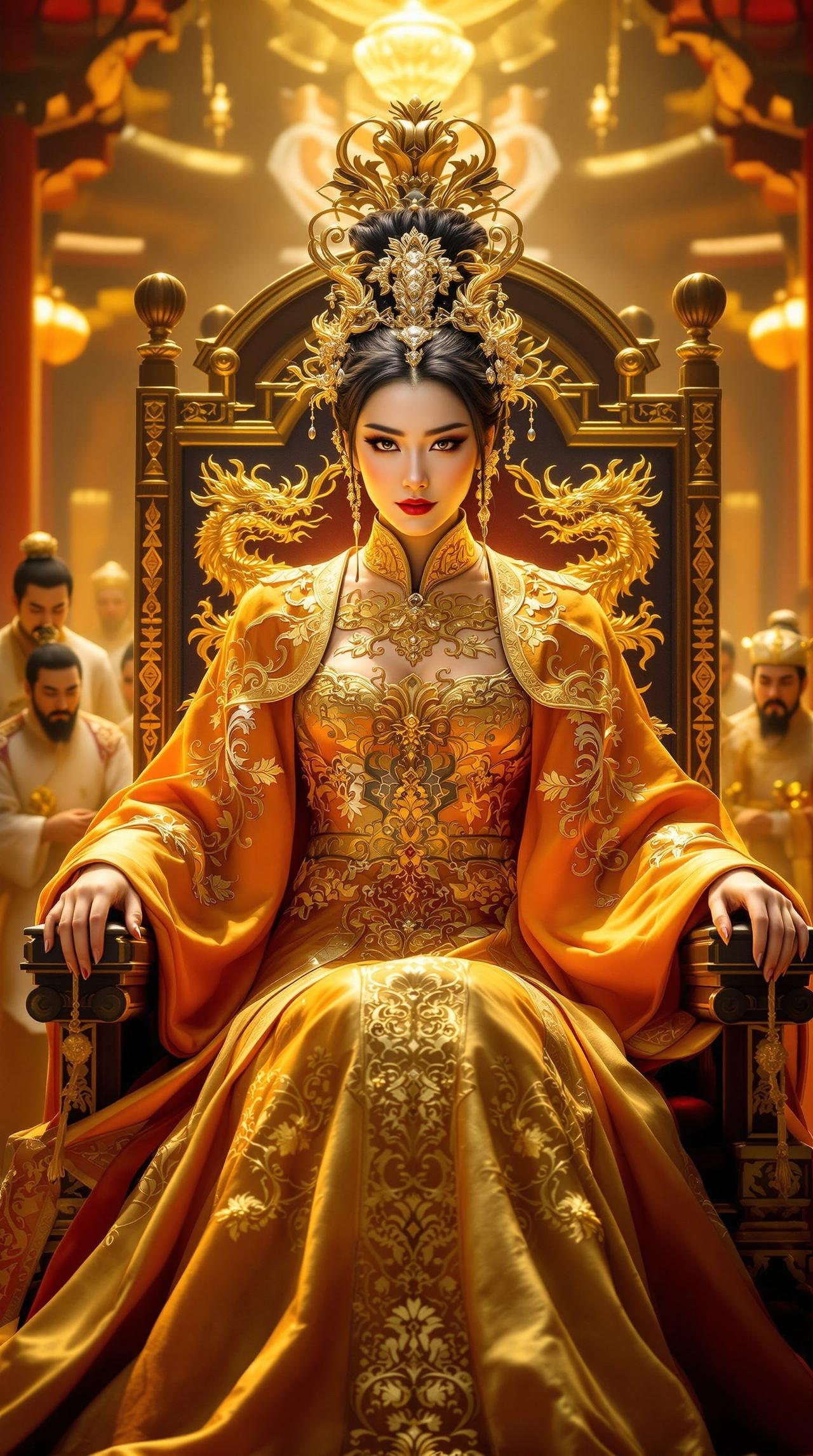 穿越后我成了女帝 - 红果短剧热门短剧封面